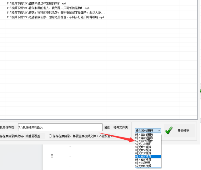 2轻松学习视频剪辑：视频转码批量转为序列图片技巧，从新手到高手447.png