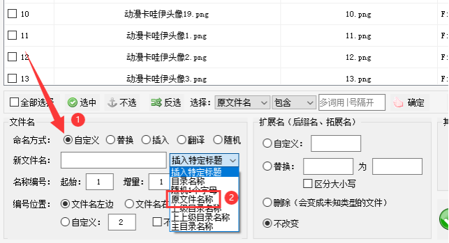 1文件批量重命名：在原文件名上插入随机字母，高效命名文件的方法286.png